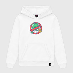 Женская толстовка хлопок Стоп вирус