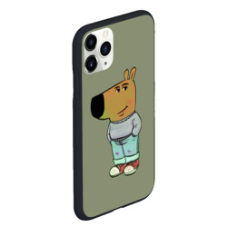 Чехол для iPhone 11 Pro Max матовый Чиловый парень - мем - фото 2