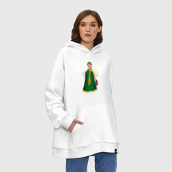 Худи SuperOversize хлопок Баба из Деревня дураков - Каламбур - фото 2