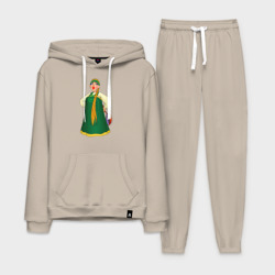 Мужской костюм хлопок с толстовкой Баба из Деревня дураков - Каламбур