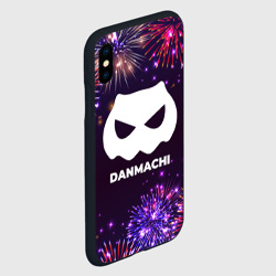 Чехол для iPhone XS Max матовый Праздничный DanMachi - фото 2