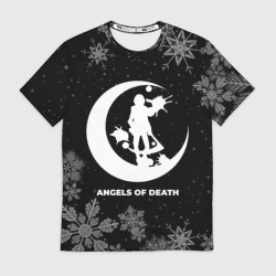 Мужская футболка 3D Снежный Angels of Death