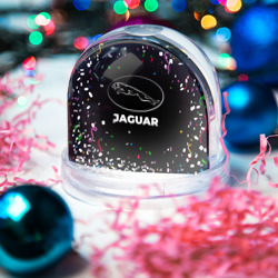 Игрушка Снежный шар Jaguar конфети - фото 2