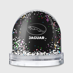Игрушка Снежный шар Jaguar конфети