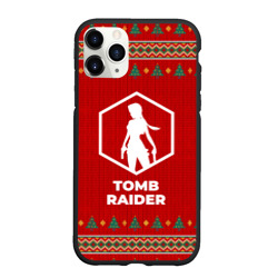 Чехол для iPhone 11 Pro Max матовый Tomb Raider new year
