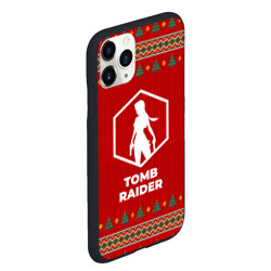 Чехол для iPhone 11 Pro Max матовый Tomb Raider new year - фото 2