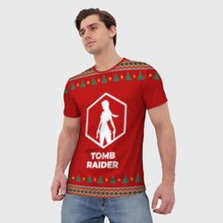 Мужская футболка 3D Tomb Raider new year - фото 2