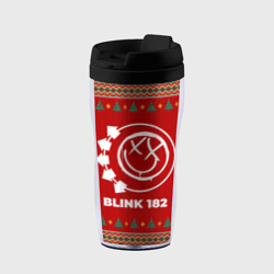 Термокружка-непроливайка Blink 182 new year