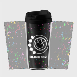 Термокружка-непроливайка Blink 182 конфети - фото 2