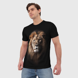 Мужская футболка 3D Mufasa - фото 2