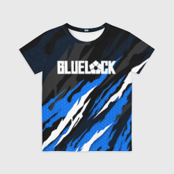 Детская футболка 3D Блюлок - синий языки