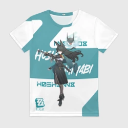 Женская футболка 3D Хосими Мияби - ZZZ