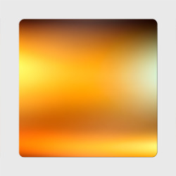 Магнит виниловый Квадрат Раскаленный металл