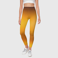 Леггинсы 3D Раскаленный металл - фото 2