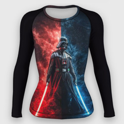 Женский рашгард 3D Дарт Вейдер - две стороны силы