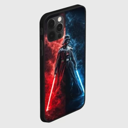 Чехол для iPhone 12 Pro Дарт Вейдер - две стороны силы - фото 2