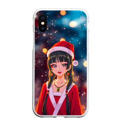 Чехол для iPhone XS Max матовый Новогодняя МаоМао - Монолог Фармацевта