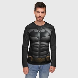 Мужской лонгслив 3D Костюм Бэтмена - фото 2