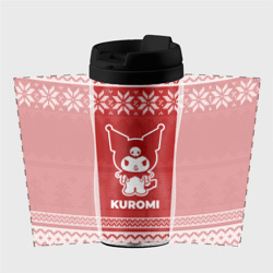 Термокружка-непроливайка Новогодний Kuromi - фото 2