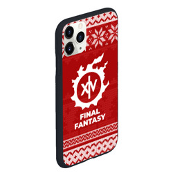 Чехол для iPhone 11 Pro Max матовый Новогодний Final Fantasy - фото 2