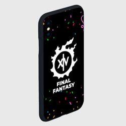 Чехол для iPhone XS Max матовый Final Fantasy конфети - фото 2