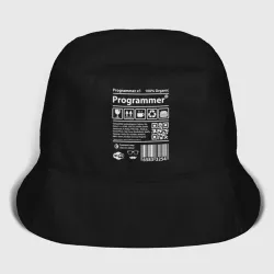 Детская панама хлопок I'm programmer