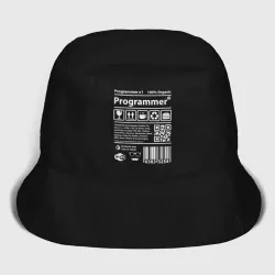 Женская панама хлопок I'm programmer