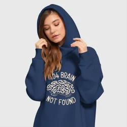 Платье-худи хлопок Error 404 not found - фото 2