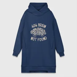 Платье-худи хлопок Error 404 not found