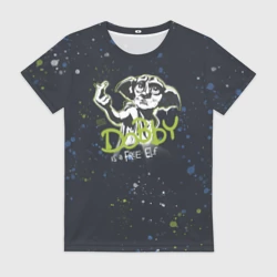 Женская футболка 3D Добби свободный эльф - Гарри Поттер