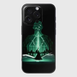 Чехол для iPhone 16 Pro силиконовый с защитой камеры Лорд Волан-де-Морт