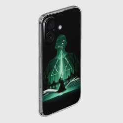 Чехол для iPhone 16 силиконовый с защитой камеры Лорд Волан-де-Морт - фото 2