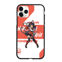 Чехол для iPhone 11 Pro Max матовый Нэкомия Мана - ZZZ
