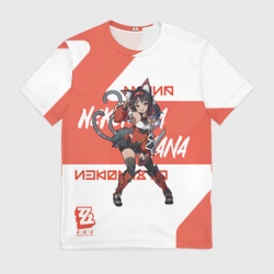 Мужская футболка 3D Нэкомия Мана - ZZZ