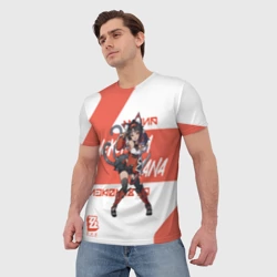 Мужская футболка 3D Нэкомия Мана - ZZZ - фото 2