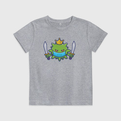 Детская футболка хлопок Вирус воин