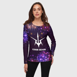 Женский лонгслив 3D Праздничный Code Geass - фото 2