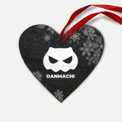 Деревянная игрушка Сердце Снежный DanMachi