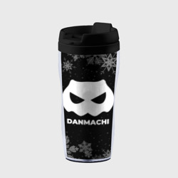 Термокружка-непроливайка Снежный DanMachi