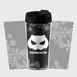 Термокружка-непроливайка Снежный DanMachi - фото 2