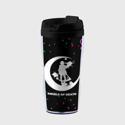 Термокружка-непроливайка Angels of Death конфети
