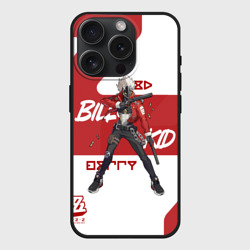 Чехол силиконовый для Apple iPhone 15 Pro матовый Билли Кид - ZZZ