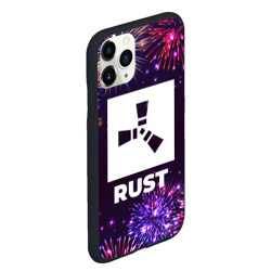 Чехол для iPhone 11 Pro Max матовый Праздничный Rust - фото 2