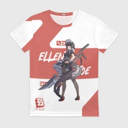 Женская футболка 3D Эллен Джо - ZZZ