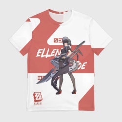Мужская футболка 3D Эллен Джо - ZZZ