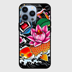 Чехол для iPhone 13 Pro Иредзуми татуировка