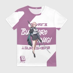Женская футболка 3D Цукисиро Янаги - ZZZ