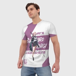 Мужская футболка 3D Цукисиро Янаги - ZZZ - фото 2