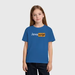 Детская футболка хлопок Javascript developer - фото 2