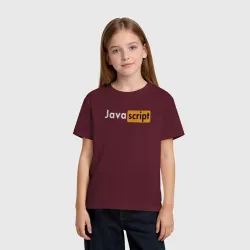 Детская футболка хлопок Javascript developer - фото 2